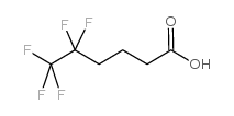5,5,6,6,6-pentafluorohexanoic acid Structure
