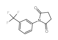 N-(3-(三氟甲基)苯基)琥珀酰亚胺结构式