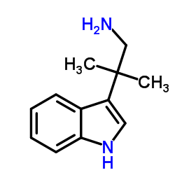 2-(1H-Indol-3-yl)-2-methyl-1-propanamine Structure