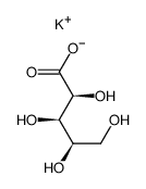 potassium,(2S,3R,4R)-2,3,4,5-tetrahydroxypentanoate Structure
