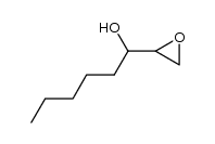 1-pentyl-2,3-epoxypropan-1-ol结构式