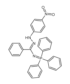 N'-(4-nitrophenyl)-N-(triphenylphosphoranylidene)benzohydrazonamide Structure