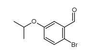 2-溴-5-异丙基苯甲醛结构式