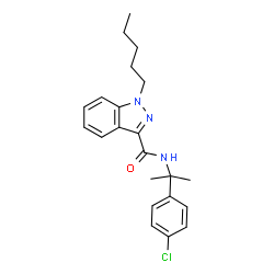 4-chloro CUMYL-PINACA Structure
