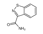 1,2-苯并异噻唑-3-羧胺结构式