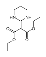 diethyl 2-(1,3-diazinan-2-ylidene)propanedioate结构式