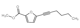 5-己炔-2-糠酸甲酯结构式
