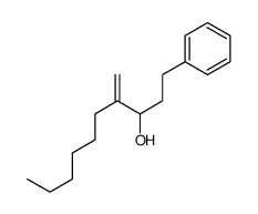 2-Hexyl-5-phenyl-1-penten-3-ol Structure