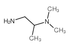 N-(2-氨基-1-甲基乙基)-N,N-二甲胺结构式