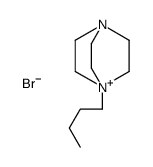 4-butyl-1-aza-4-azoniabicyclo[2.2.2]octane,bromide Structure
