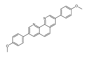 3,8-bis(4-methoxyphenyl)-1,10-phenanthroline Structure