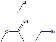 Methyl 4-broMo-l-butaniMidate hydrochloride Structure
