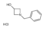 1-Benzyl-3-hydroxyazetidinium chloride结构式