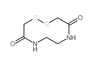 1,2,5,8-Dithiadiazecine-4,9(3H,10H)-dione, tetrahydro-结构式