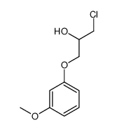 1-chloro-3-(3-methoxyphenoxy)propan-2-ol Structure