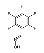N-[(2,3,4,5,6-pentafluorophenyl)methylidene]hydroxylamine Structure