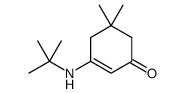 5,5-Dimethyl-3-t-butylamino-cyclohex-2-en-1-one结构式