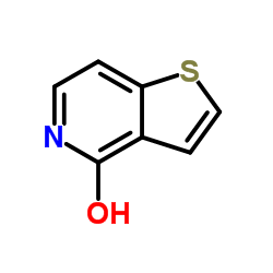 4-羟基噻吩并[3,2-c]吡啶结构式