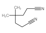 4,4-dimethylheptanedinitrile Structure
