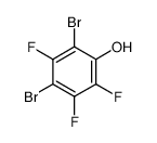 1,3-Dibrom-trifluorphenol Structure
