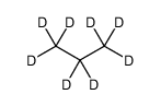 丙烷-d8结构式