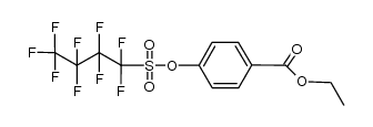 4-carboethoxyphenyl nonaflate结构式