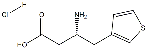 (R)-3-Amino-4-(3thienyl)-butyric acid-HCl Structure