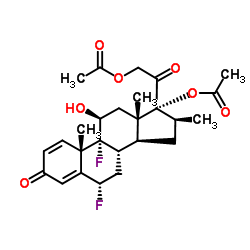 醋酸双氟拉松结构式