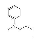 N-Butyl-N-methylaniline Structure