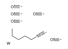 N-异戊腈基五羰基钨结构式