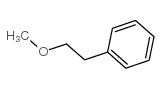 (2-methoxyethyl)benzene structure