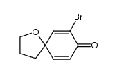 7-bromo-1-oxaspiro[4.5]deca-6,9-dien-8-one Structure