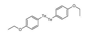 1-ethoxy-4-[(4-ethoxyphenyl)ditellanyl]benzene结构式
