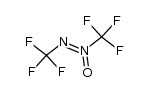 N,N'-bis(trifluoromethyl)-diazene-N-oxide Structure