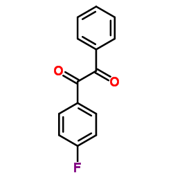 1-(4-Fluorophenyl)-2-phenyl-1,2-ethanedione Structure