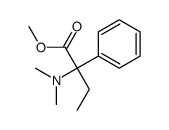 a-乙基-a-二甲氨基苯乙酸甲酯结构式