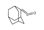 adamantanethione S-oxide Structure