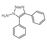 4,5-diphenyltriazol-1-amine结构式