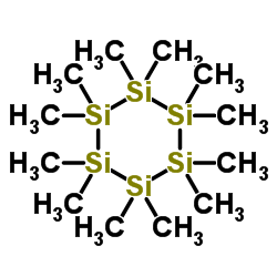 Dodecamethylhexasilinane structure