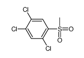 1,2,4-trichloro-5-methylsulfonylbenzene Structure