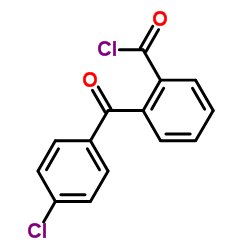 2-(4-Chlorobenzoyl)benzoyl chloride结构式