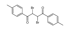 2,3-dibromo-1,4-di-p-tolyl-butane-1,4-dione Structure