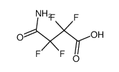 Perfluor-bernsteinsaeure-monoamid Structure