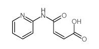 2-Butenoic acid, 4-oxo-4-(2-pyridinylamino)-, (Z)-结构式