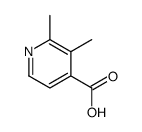 2,3-二甲基吡啶-4-羧酸结构式