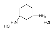 (1R,3S)-rel-环己烷-1,3-二胺二盐酸盐结构式