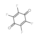tetrafluoro-1,4-benzoquinone structure