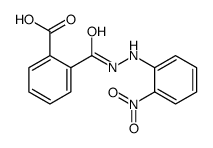 2-[(2-nitroanilino)carbamoyl]benzoic acid结构式