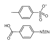 4-carboxybenzenediazonium tosylate结构式