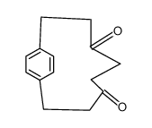 (8)Paracyclophan-3,6-dion结构式